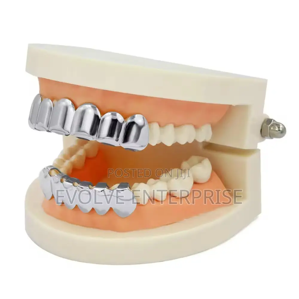 Gold Silver Plated Hip Hop Teeth Grillz
