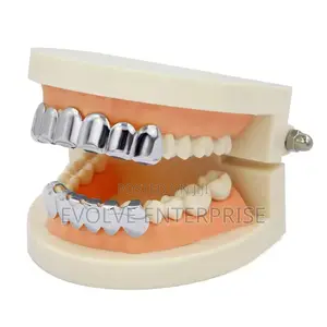 Gold Silver Plated Hip Hop Teeth Grillz
