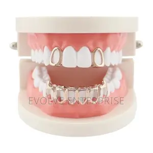 Teeth Brace Hip Hop Hollow Fangs Teeth Grillz