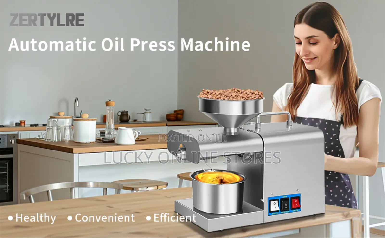 Automatic Oil Press Machine