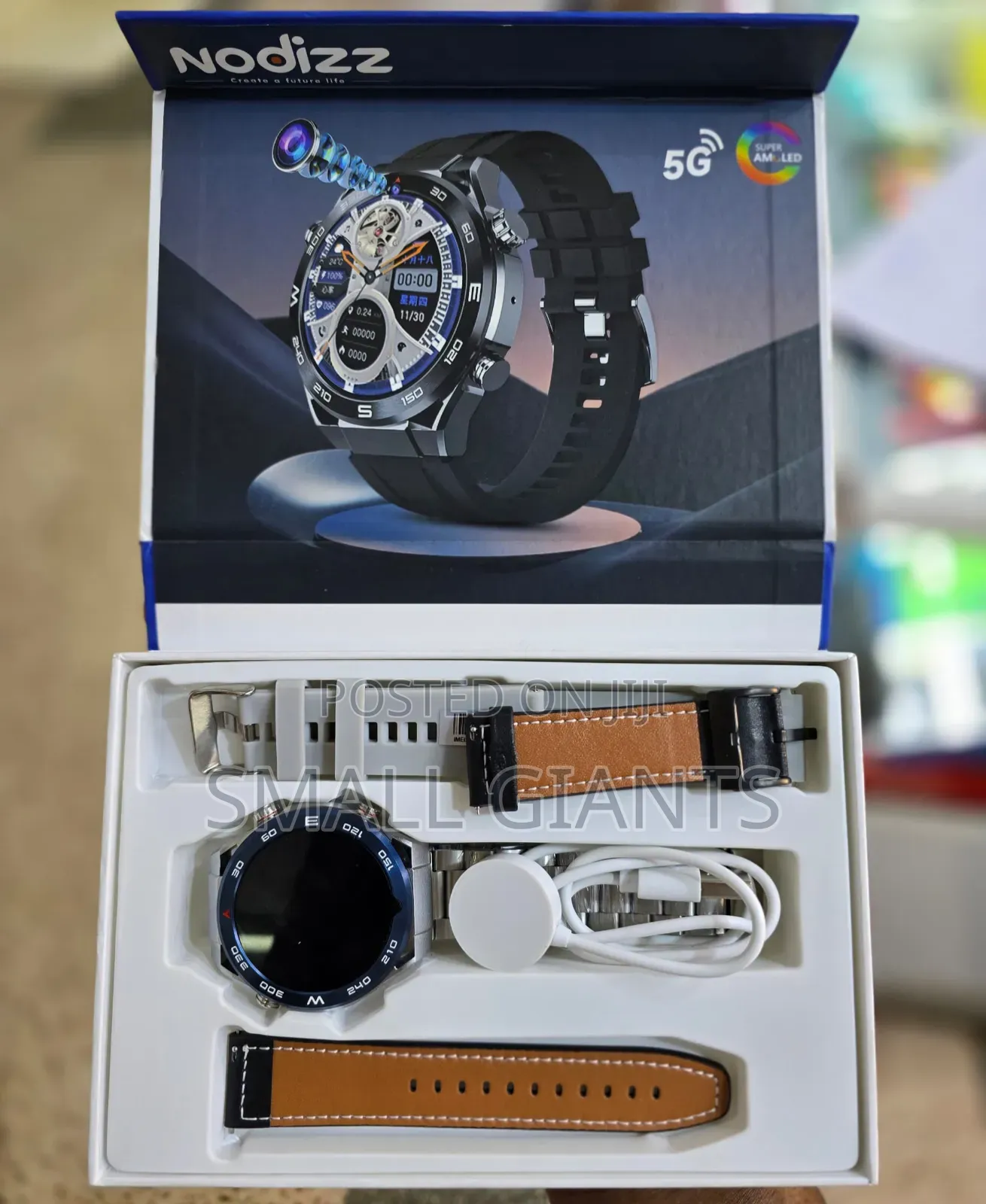 5G Sim -Enabled Amoled Android Smart Watch