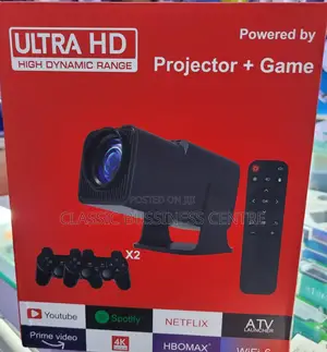 Ultra HD High Dynamic Range Projector + Game
