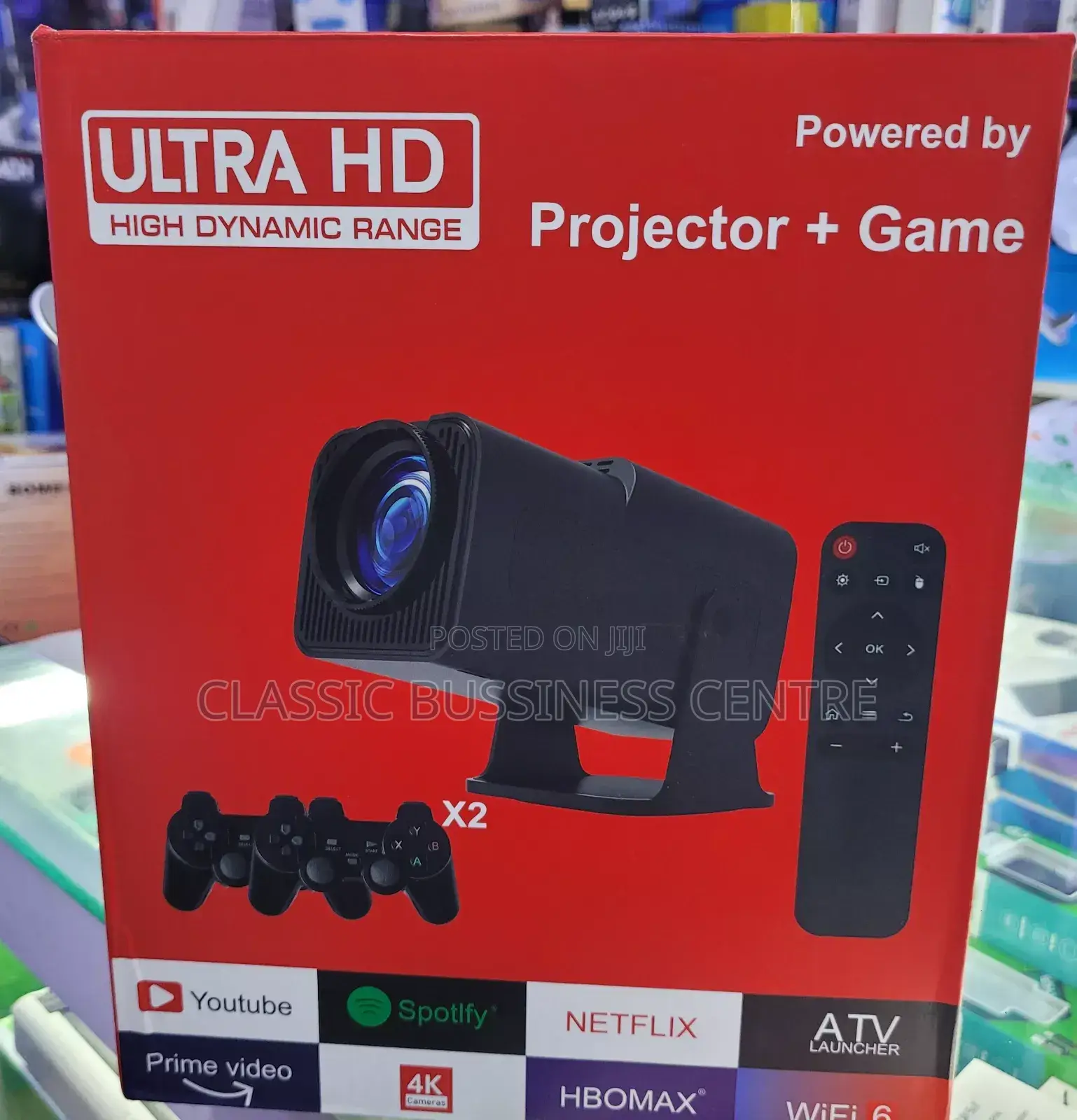 Ultra HD High Dynamic Range Projector + Game