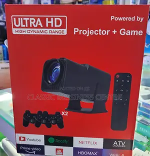 Ultra HD High Dynamic Range Projector + Game