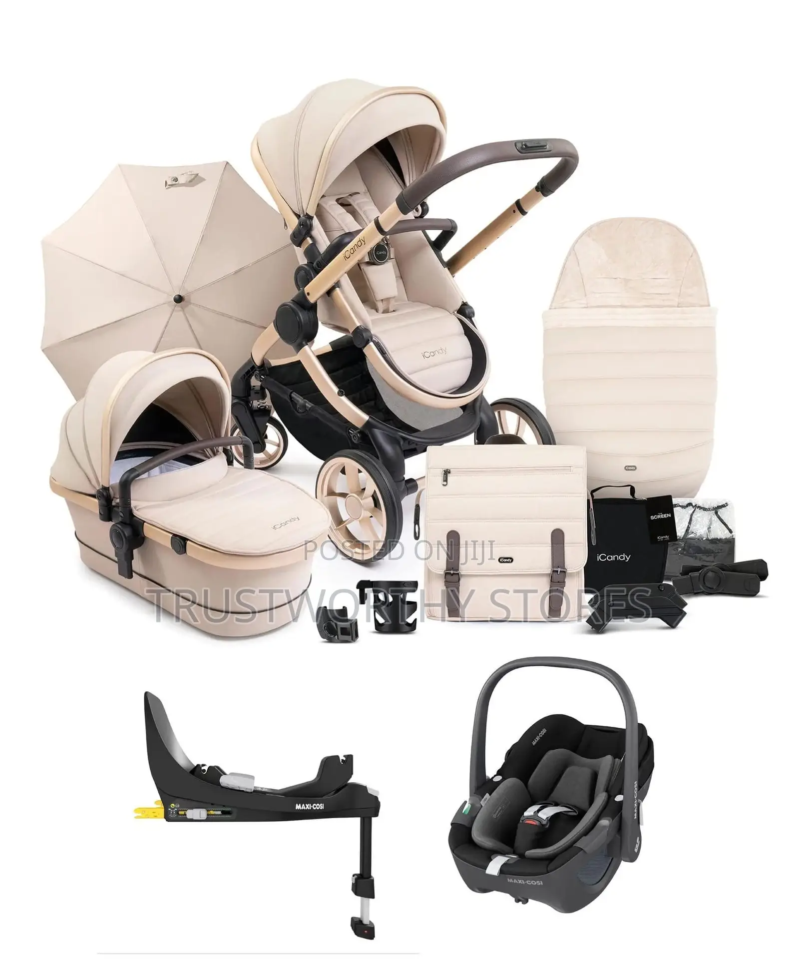 5 in 1 Baby Travel Stroller