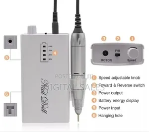 Rechargeable Portable Nail Drill.