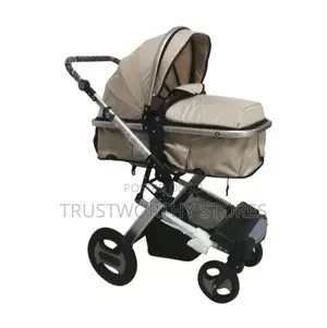 Foldable 2 in 1 Baby Stroller and Bed