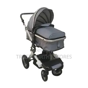 Foldable 2 in 1 Baby Stroller and Bed