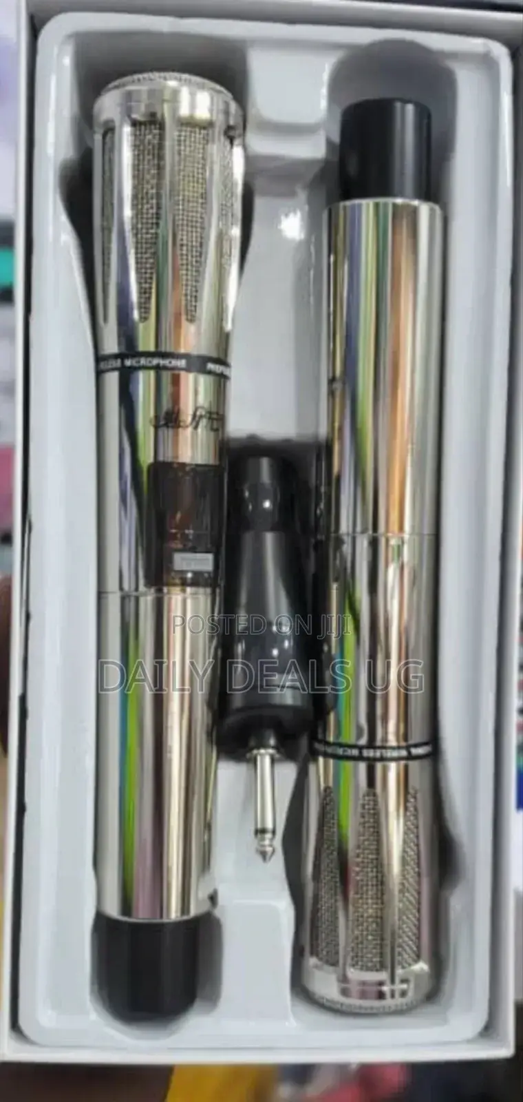 Golden Wireless Microphone
