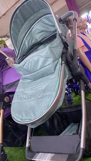 Foldable 2 in 1 Baby Stroller and Bed