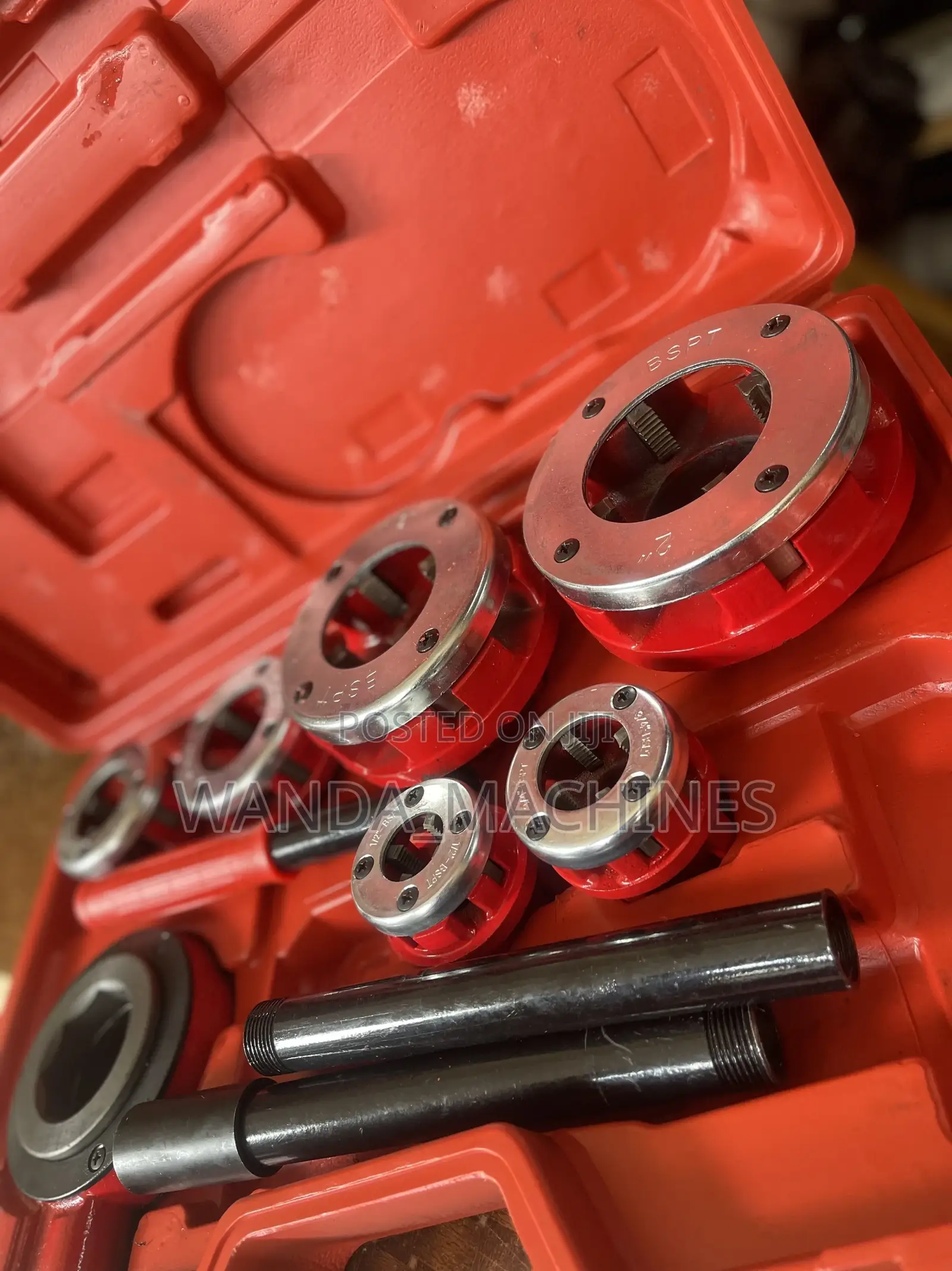 Ratchet Die Stock 1/2” to 2”