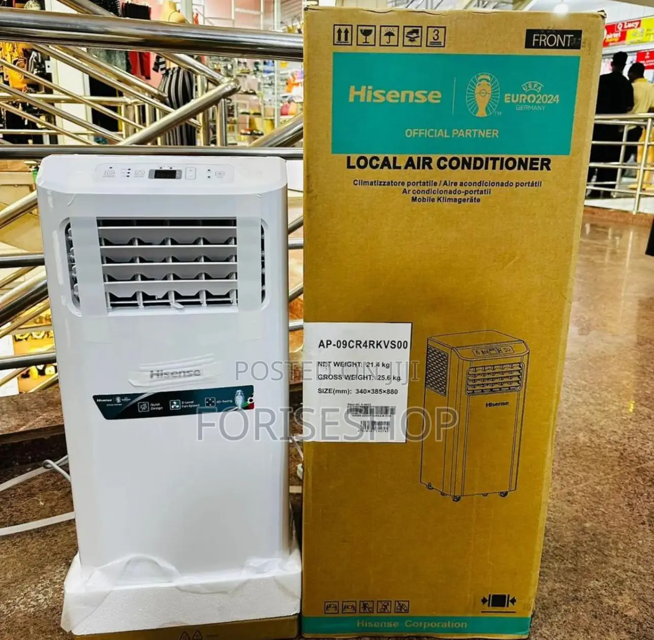 Hisense 9000btu Portable Air Conditioners Original