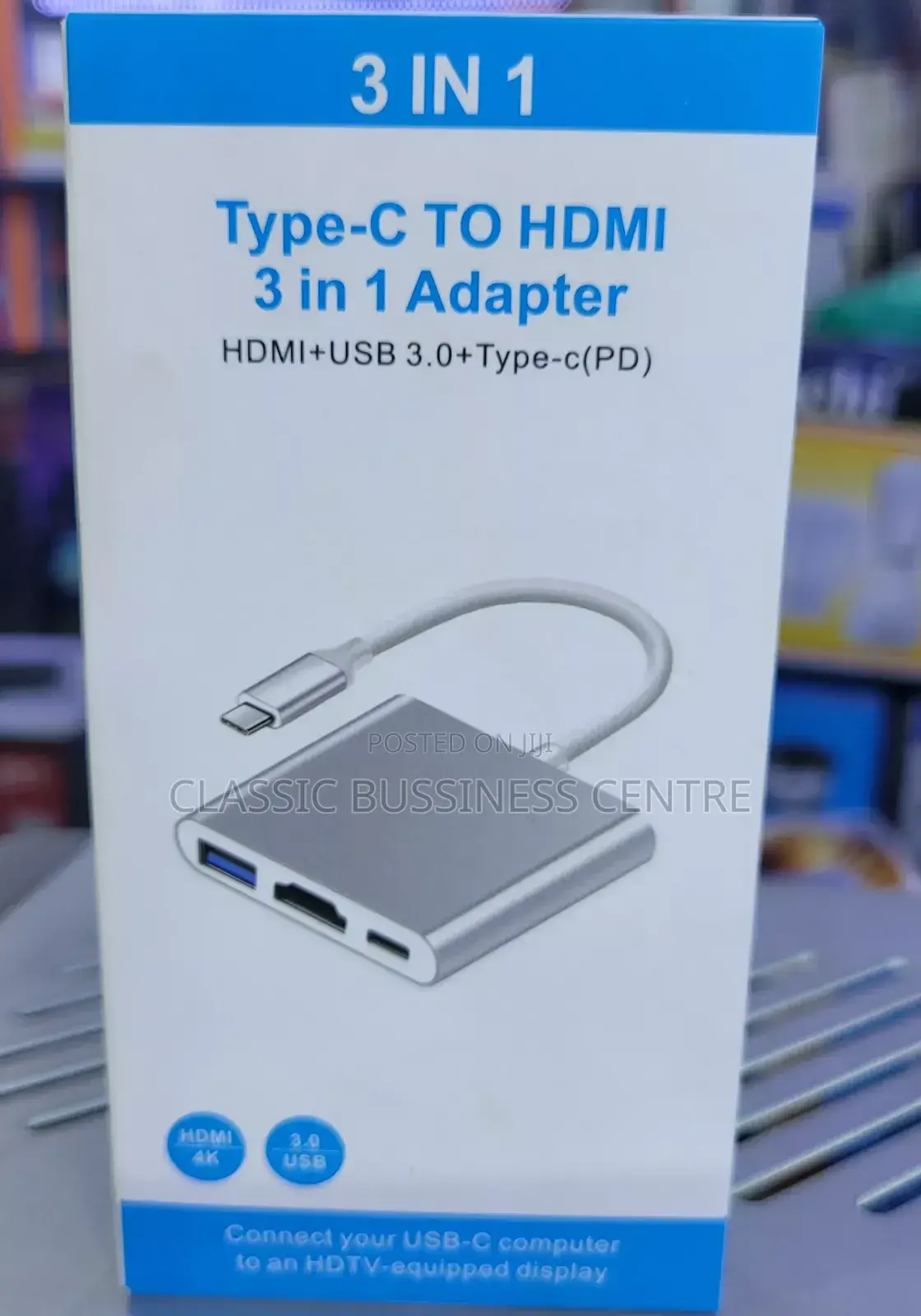 3 in 1 Type C to Hdmi