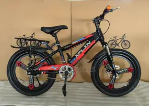 Red Black Bicycles for Children