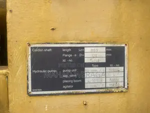 Mercedes Benz Foreign Used Concrete Pump