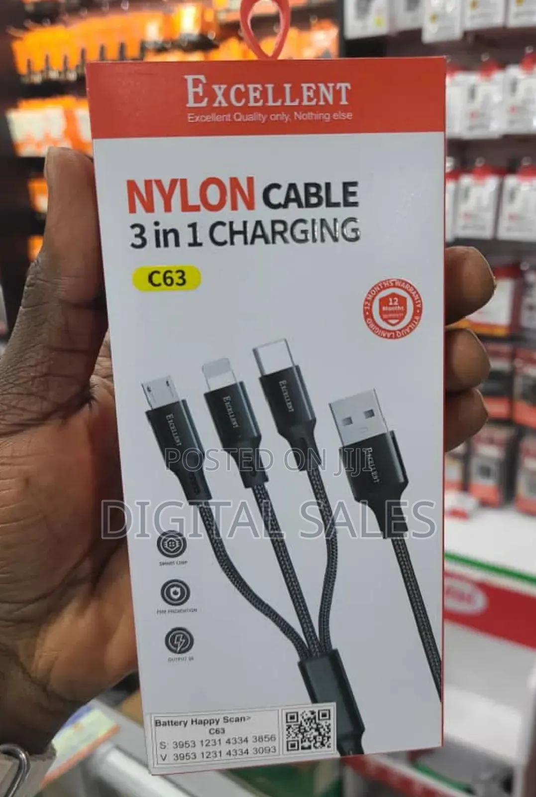 Heavy Duty Fast Charging Cable