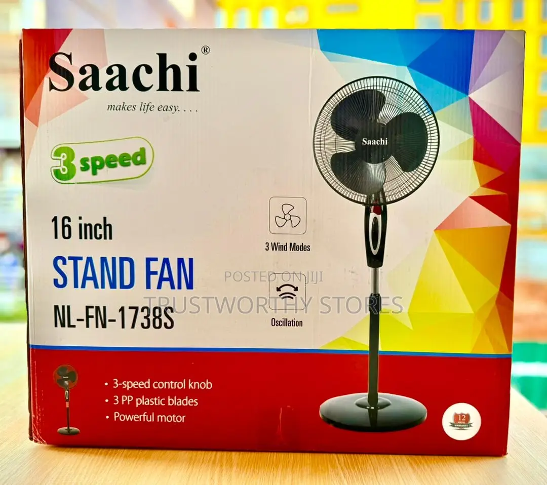 Saachi 16” Stand Fan