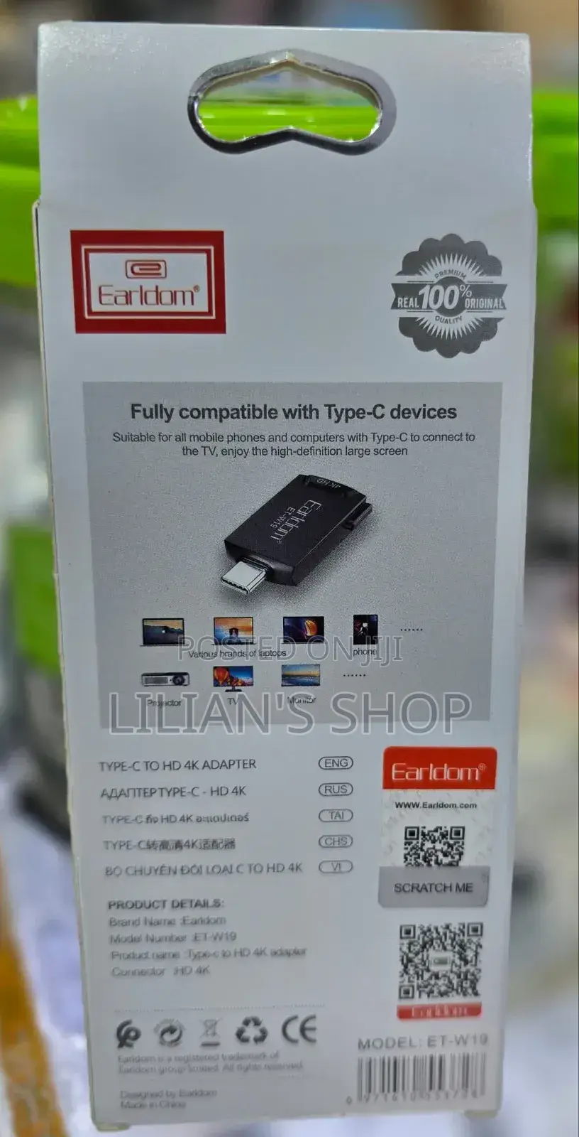 Type C to Hd Adapter