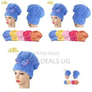 Woman Hair Dry Cap