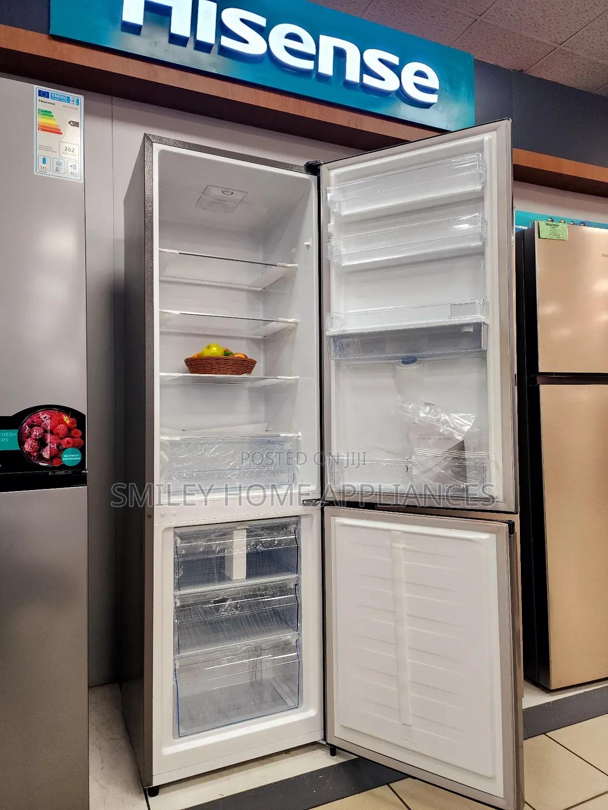 Newly Restocked Hisense 341ltrs Defrost Refrigerator