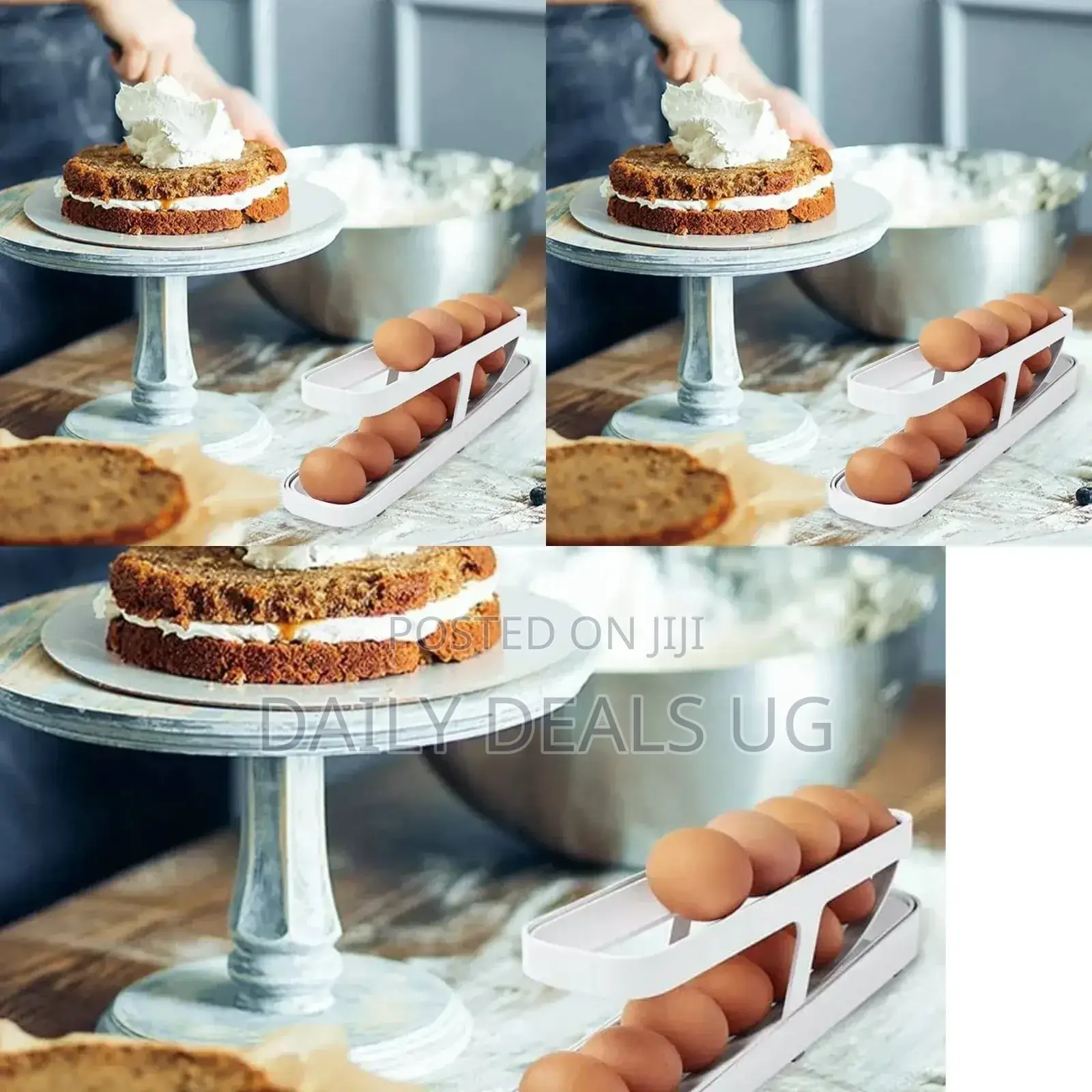 2 Layer Egg Storage Tray