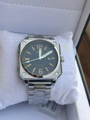 Orsga Fashionable Wrist Watch Silver