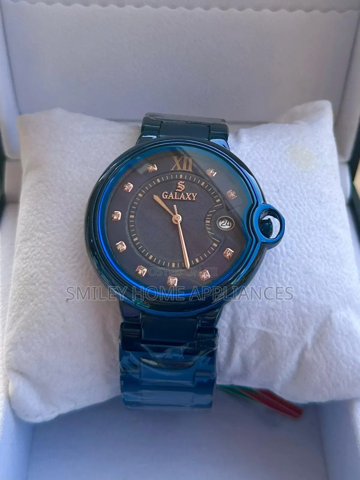 Galaxy Stylish Wrist Classy Watch Blue