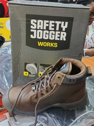 Genuine Leather Safety Shoe (Safety Jogger)