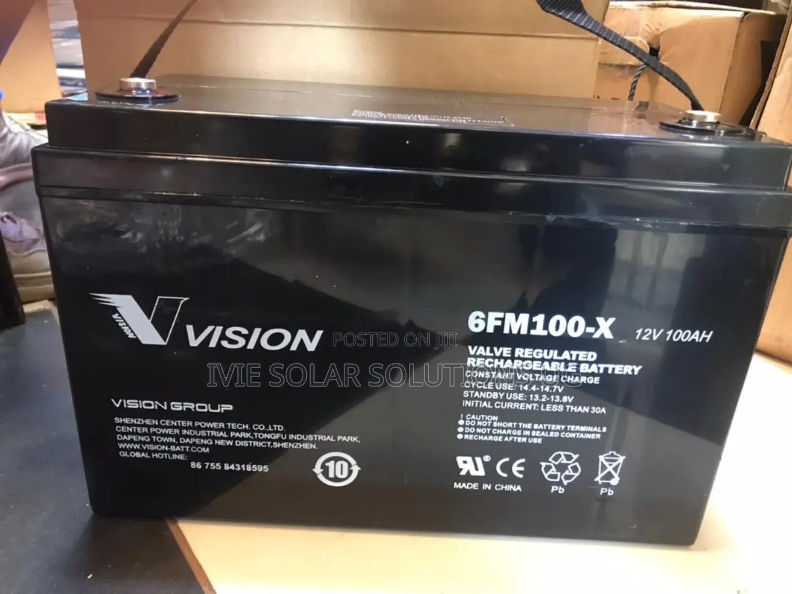 Vision Battery 100ah