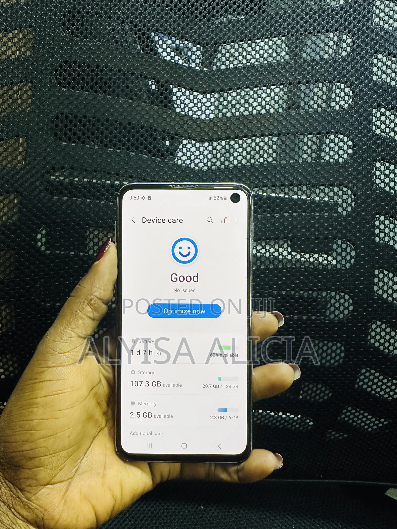 Samsung Galaxy S10e 128 GB White