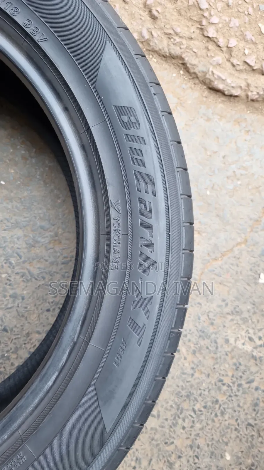225/55r18 98v Yokohama Foreign Used Tyres