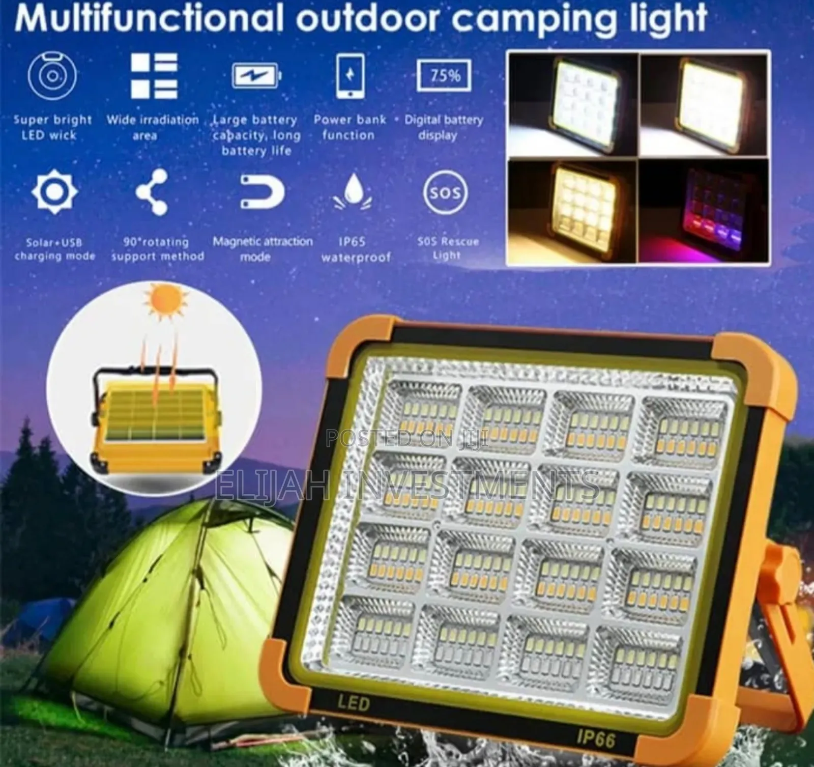 Classy Multifunctional Outdoor Camping Light