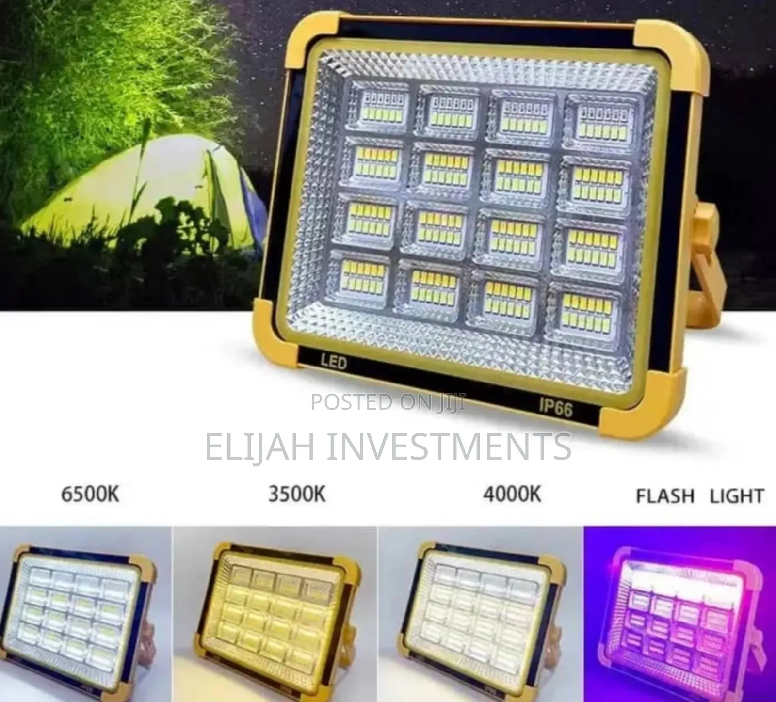 Freely Adjustable Multifunctional Outdoor Camping Light