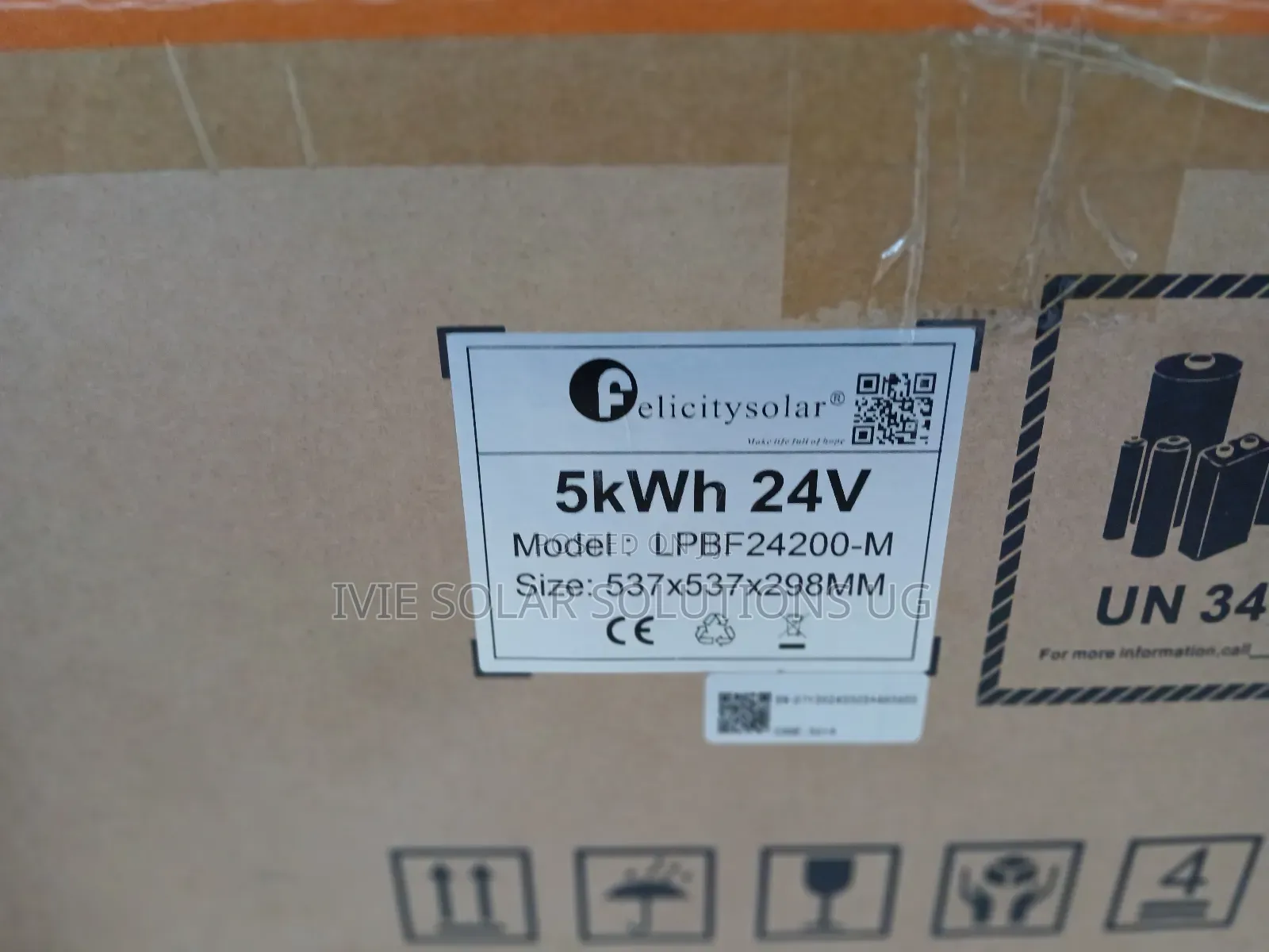 Felicity Lithium Ion Battery 5kwh 24v 200ah