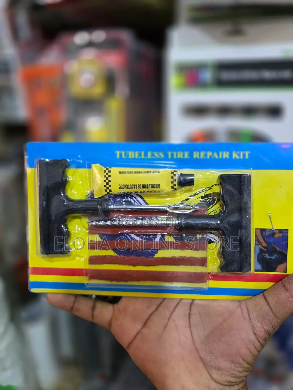 Tubeless Tyre Puncture Repair Kit