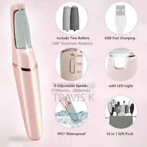Electric Pedicure Foot File Call Us Remover
