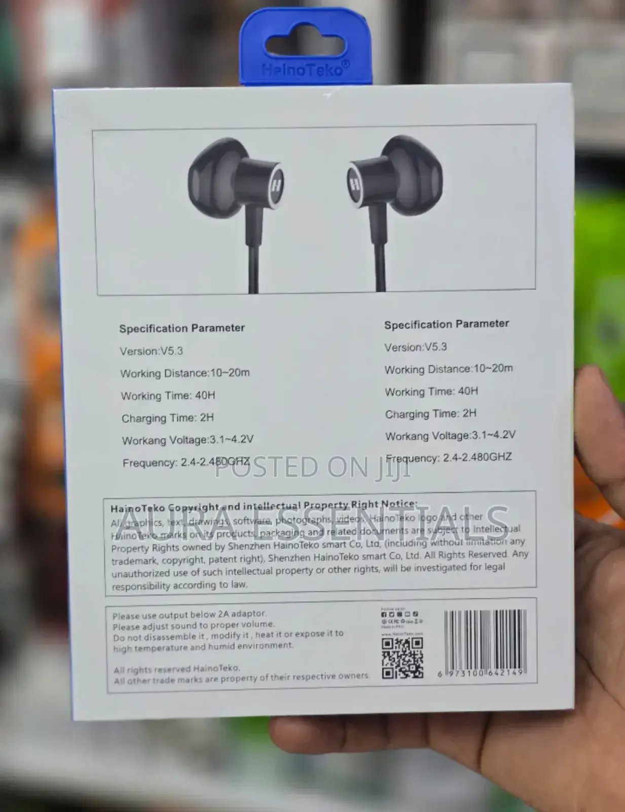 Haino Teko Germany HN 40 Neckband Earphone