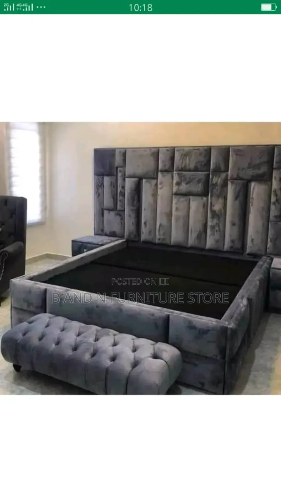 Beautiful Giant Bed 5 by 6 Feets