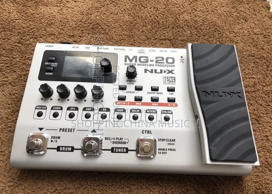 Nux Mg-20 Guitar Modeling Processor Effects