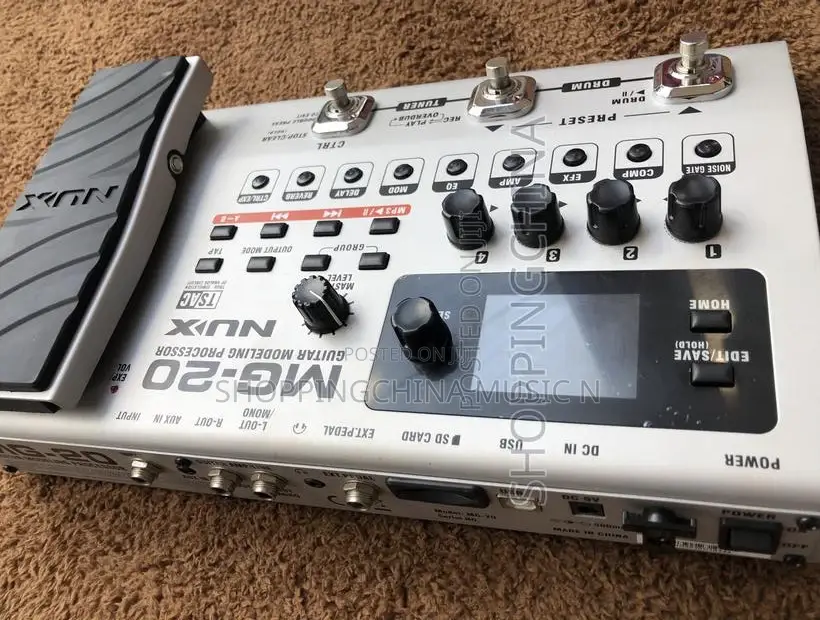Nux Mg-20 Guitar Modeling Processor Effects