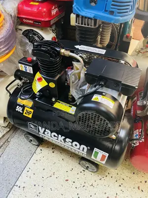 2hp 50L Air Compressor Belt Single Piston Vackson Brand