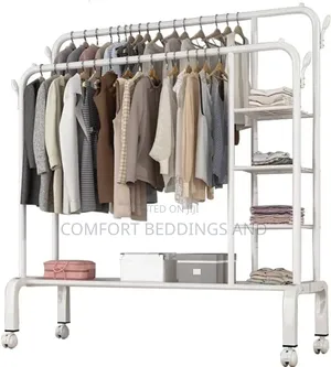 Clothes Storage Rack White
