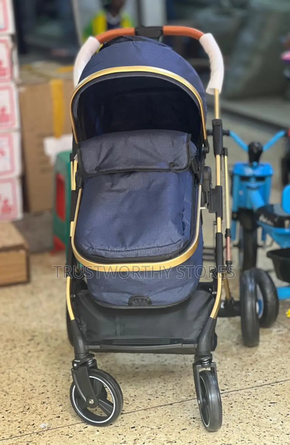 2 in 1 Baby Stroller Palm for Kids With Bassinet