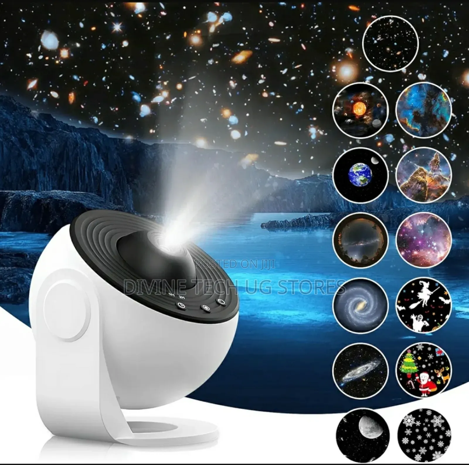 Galaxy Projector Star Light,13 Discs Starry Sky Night Light