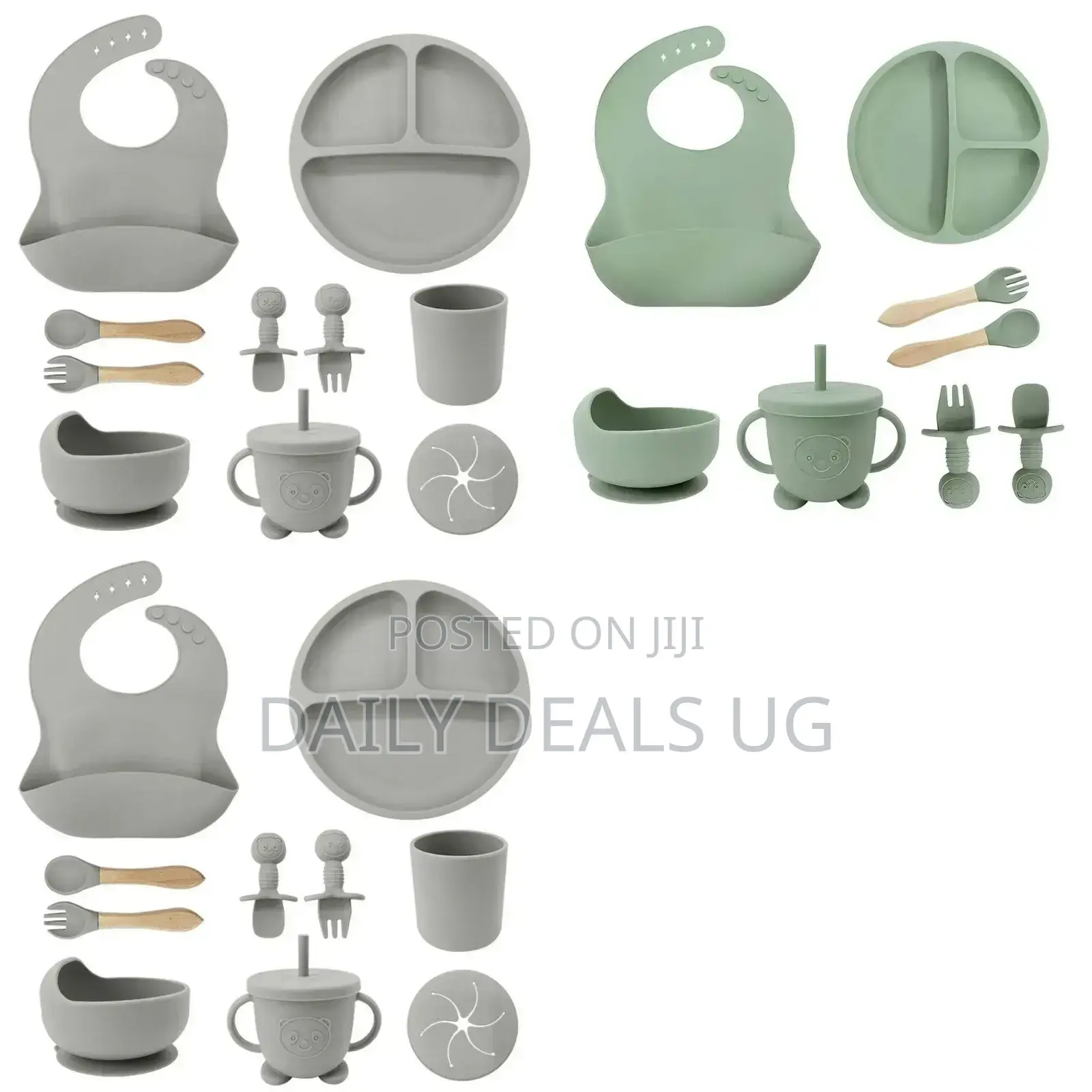 Kids Silicone Feeding Set