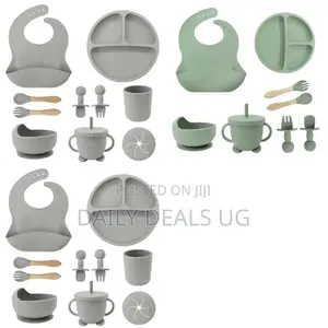 Kids Silicone Feeding Set