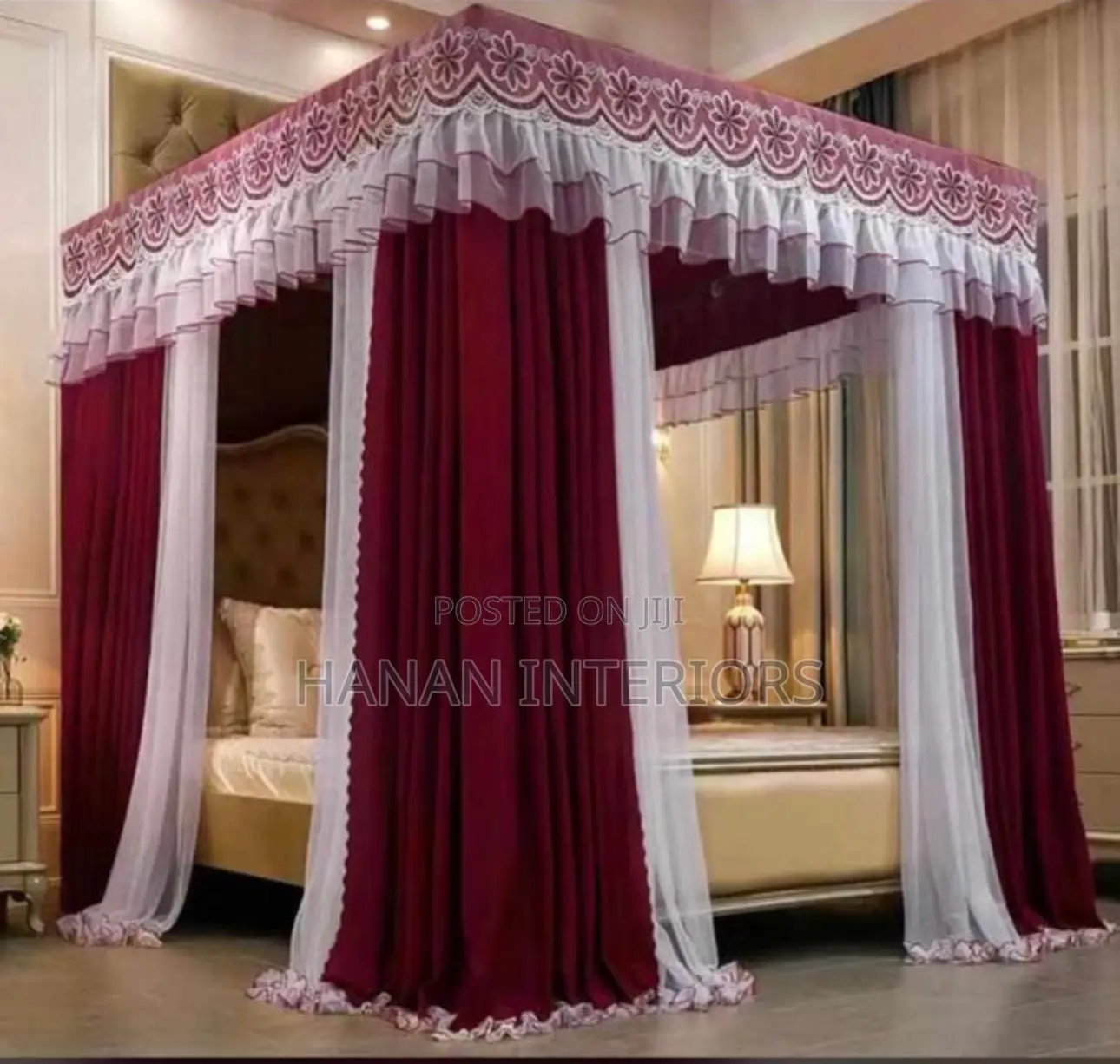 4stands Curtain Rail Mosquito Net -All Sizes