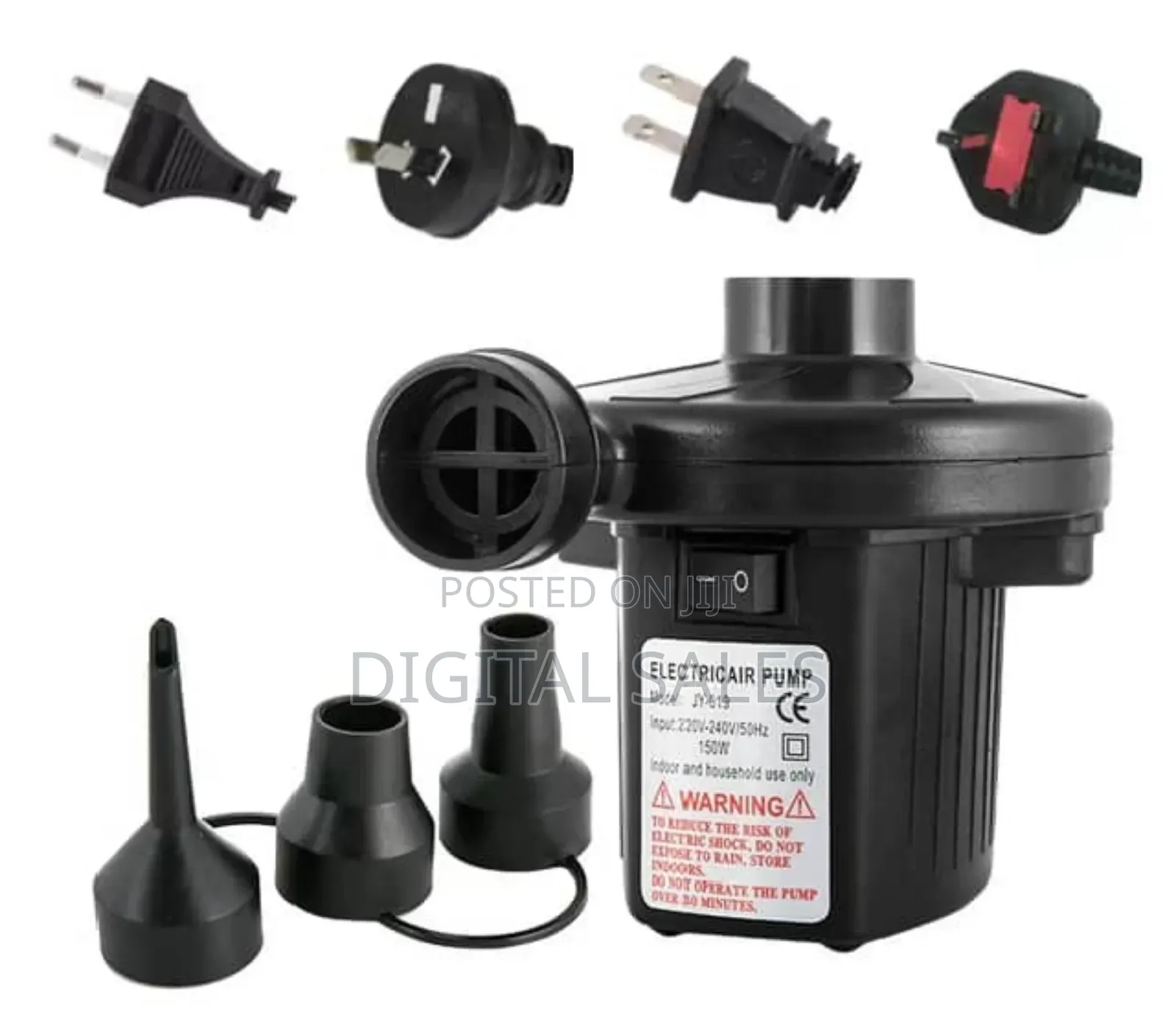 Ac Electric Air Pump Inflation/ Deflator