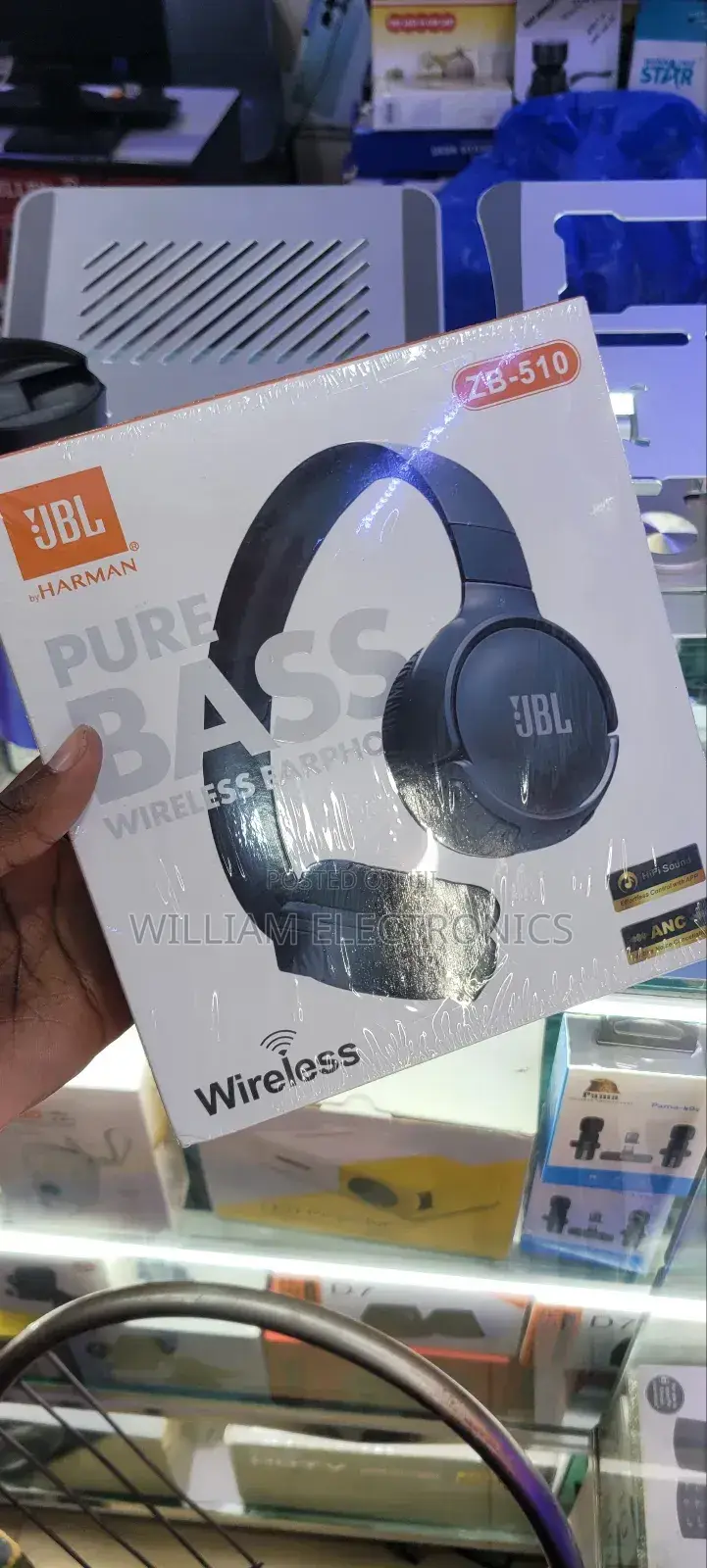 Wireless JBL Harman Pure Bass Headphone/Bluetooth Headphones