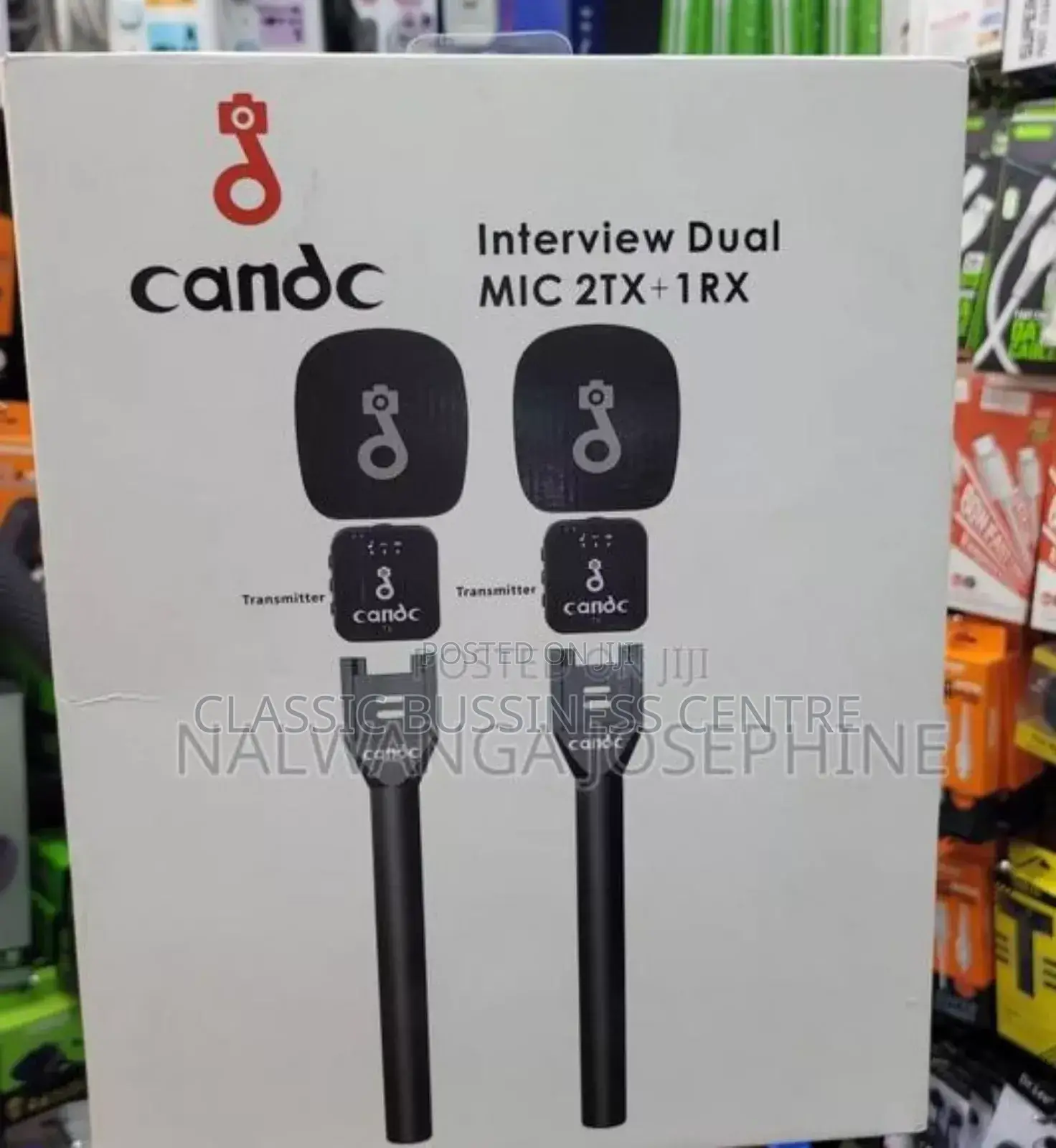 Candc Interview Dual Mic 2tx + 1rx